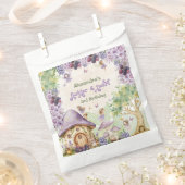 Paarse Berry Flutter & Twirl Fairy 3e verjaardag Bedankzakje (Geknipt)