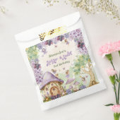 Paarse Berry Flutter & Twirl Fairy 3e verjaardag Bedankzakje (Gezegeld)