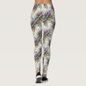 paarse bessen en wijngaarden leggings (Achterkant)