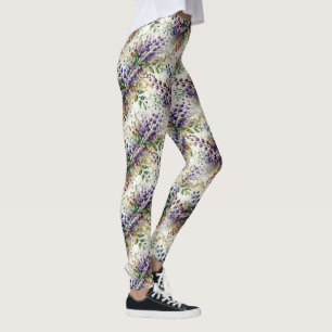 paarse bessen en wijngaarden leggings