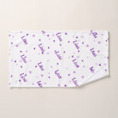 Paarse beste mama ooit - badhanddoekset bad handdoek (Handdoek)