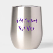 Paarse bewustmakingslint (Achterkant)