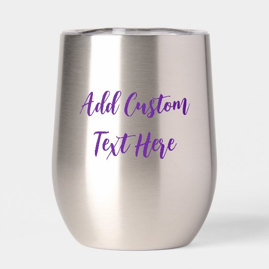 Paarse bewustmakingslint (Achterkant)