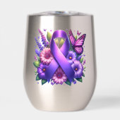 Paarse bewustmakingslint (Voorkant)