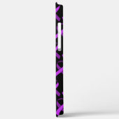 Paarse bewustmakingslint Case-Mate iPhone case (Achterkant / Links)