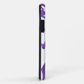 Paarse bewustmakingslint Case-Mate iPhone case (Achterkant/rechts)