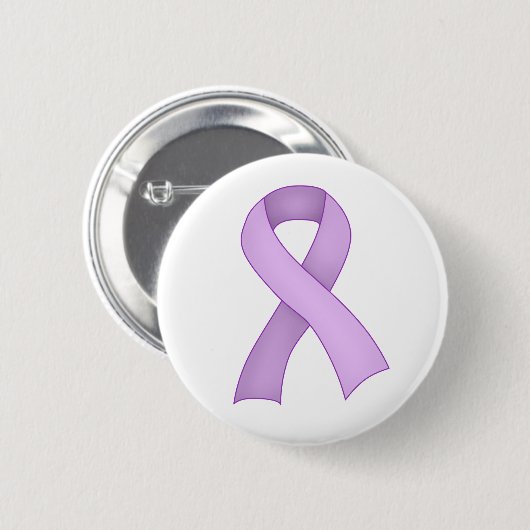 Paarse bewustwording Koolstof Button 0001 (Voorkant /achterkant)