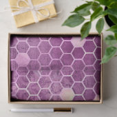 Paarse Bij Serie Design 13 Tissuepapier (Geschenk)