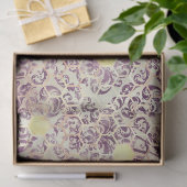 Paarse Bij Serie Design 15 Tissuepapier (Geschenk)