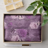 Paarse Bij Serie Design 17 Tissuepapier (Geschenk)