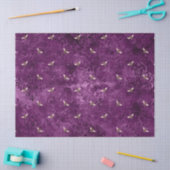 Paarse Bij Serie Design 18 Tissuepapier (Craft)
