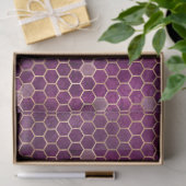 Paarse Bij Serie Design 1 Tissuepapier (Geschenk)