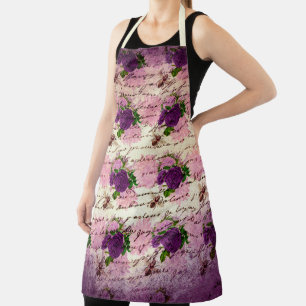 Paarse Bij Serie Design 4 Schort