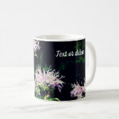 Paarse bijenblazer, speciaal gepersonaliseerd koffiemok (Voorkant rechts)