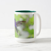 Paarse Bird Coffee Mok (Voorkant rechts)