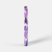 Paarse Bladeren iPhone Hoesje (Rechterkant)