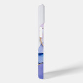 Paarse Blauw Gouden Waterverf Marmeren Alcoholinkt Case-Mate iPhone Case (Achterkant / Rechts)