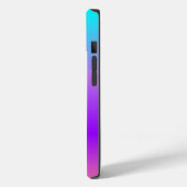 Paarse blauw ombre Case-Mate iPhone case (Achterkant / Links)