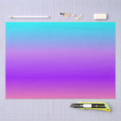 Paarse blauw ombre tissuepapier (Craft)
