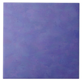 Paarse Blauwe Abstracte Patroon Tegeltje