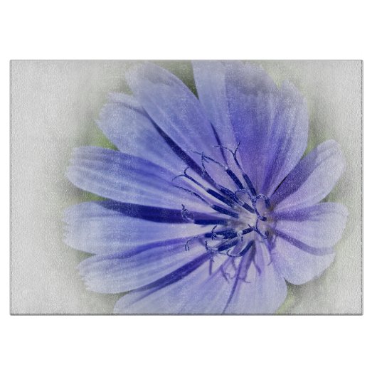 paarse blauwe cichorei snijplank (Voorkant)