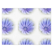 paarse blauwe cichorei tafelkleed (Voorkant (Horizontaal))