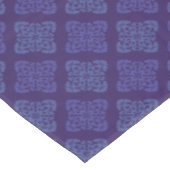 Paarse & Blauwe Damaskpatroon Tafelkleed (Gekanteld)