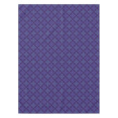 Paarse & Blauwe Damaskpatroon Tafelkleed (Voorkant)