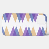 Paarse, blauwe en gele driehoeken Hoesje-Mate iPho Case-Mate iPhone Case (Achterkant (horizontaal))