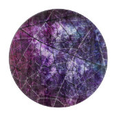 Paarse, blauwe en rode kraakbedekking snijplank (Voorkant)