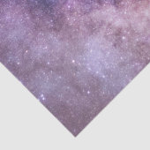 Paarse blauwe hemel Galaxy Sterrennacht Stars Mode Tissuepapier (Detail)