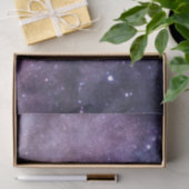 Paarse blauwe hemel Galaxy Sterrennacht Stars Mode Tissuepapier (Geschenk)