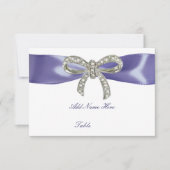 Paarse blauwe kaart voor Ruitbus (Voorkant)