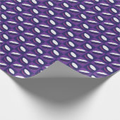 Paarse Blauwe Keukengerei Cadeaupapier (Hoek)