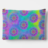 Paarse Blauwe Mandala Patroon Boho Etui (Voorkant)