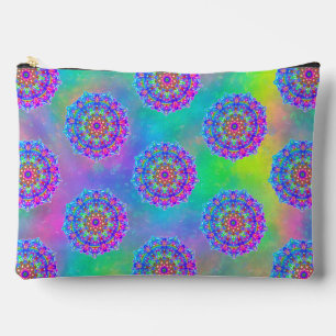 Paarse Blauwe Mandala Patroon Boho Etui