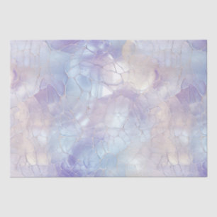 Paarse Blauwe Mist Parel Wit Tissuepapier