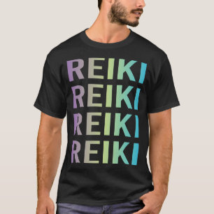 Paarse Blauwe Reiki T-shirt