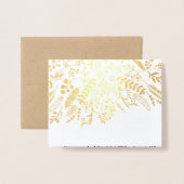 Paarse Blauwe Religieuzen Moge God jullie troosten Folie Kaarten (Met envelop)