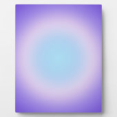 Paarse Blauwe Roze Aura Gradiënt Fotoplaat (Voorkant)