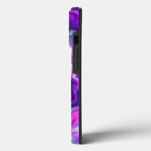 Paarse, blauwe, roze, lichtvochtige kunst Case-Mate iPhone case (Achterkant / Links)