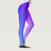 Paarse, blauwe, roze omvormende leggings (Rechts)