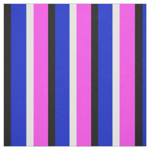 Paarse blauwe strepen textiel stof