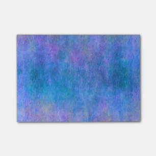 Paarse blauwe Waterverf Textielachtergrond Post-it® Notes