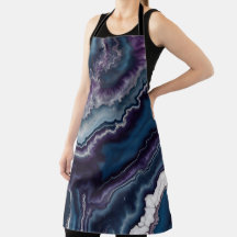 Paarse Blauwe Witte Agaat Marmeren ontwerp