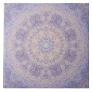  paarse blauwe zandwaterverf nr. 2 tegeltje