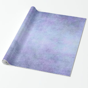 Paarse, Blauwgroen Blauw, Aqua en Violet Waterverf Cadeaupapier