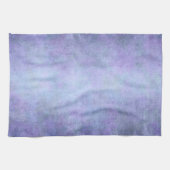 Paarse, Blauwgroen Blauw, Aqua en Violet Waterverf Theedoek (Horizontaal)