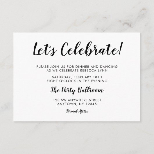 Paarse Blauwgroen faux glitter bat mitswa receptie Informatiekaartje (Achterkant)