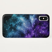 Paarse Blauwgroen galaxy Nebula Dream #1 Case-Mate iPhone Case (Achterkant (horizontaal))